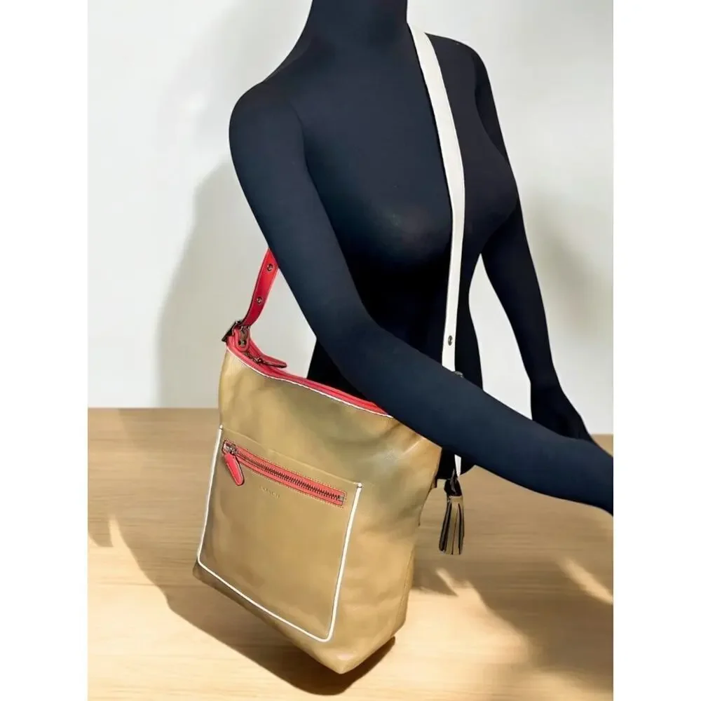 Coach 22414 Legacy Large Duffle Bag & 48885 Legacy Zip Wallet